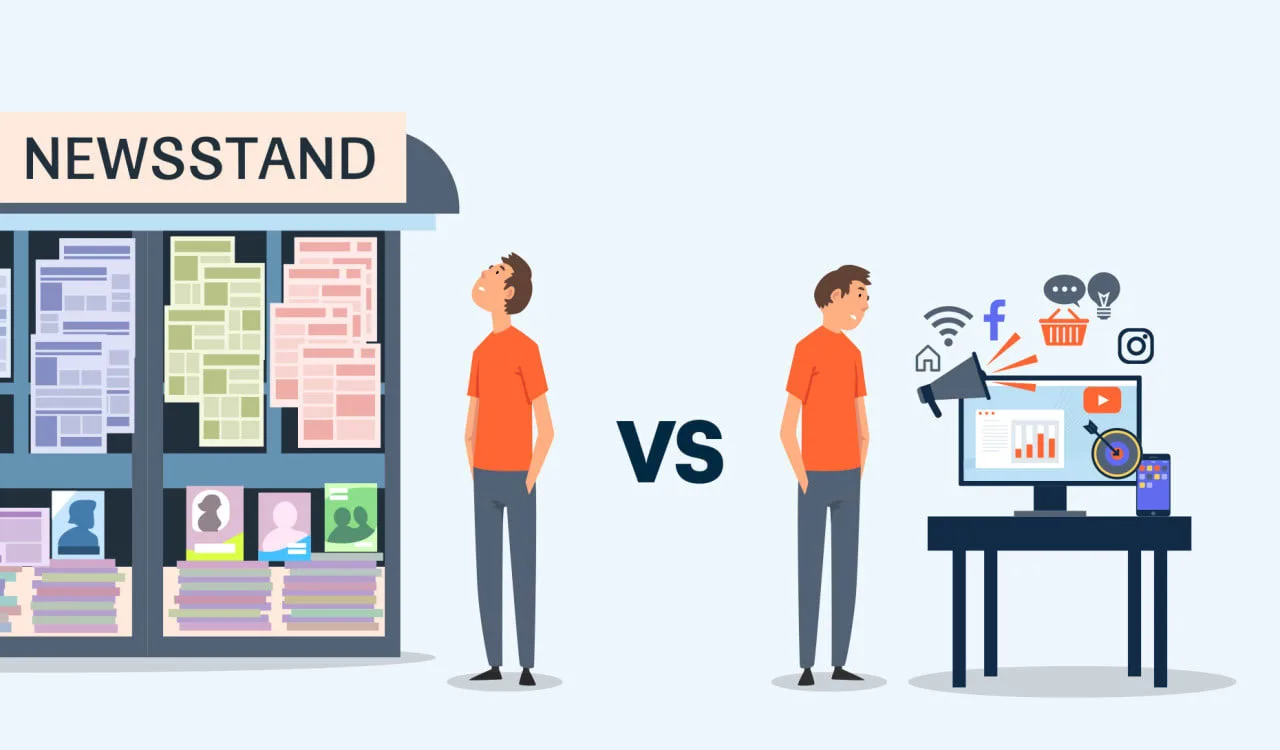 Digital Marketing vs Traditional Marketing : What's the Difference?