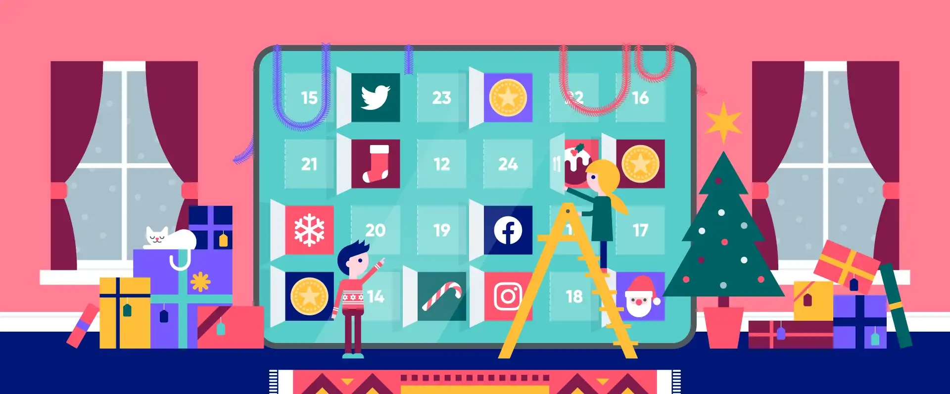 Social Media Advent Calendar Examples (and How to Make Your Own)