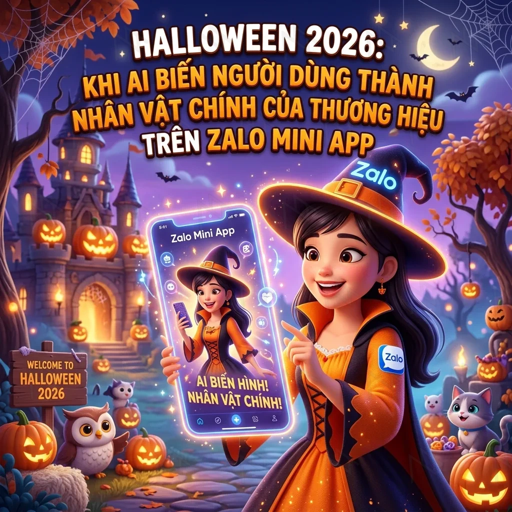 Halloween 2026: AI Transforms Users into Brand Protagonists on Zalo Mini App photo