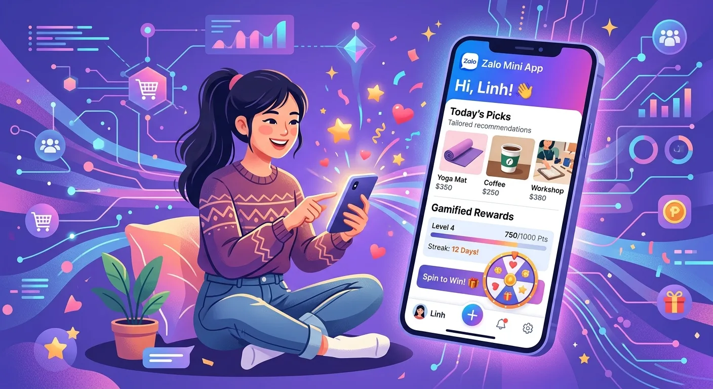 Trải nghiệm người dùng Zalo Mini App được cá nhân hóa