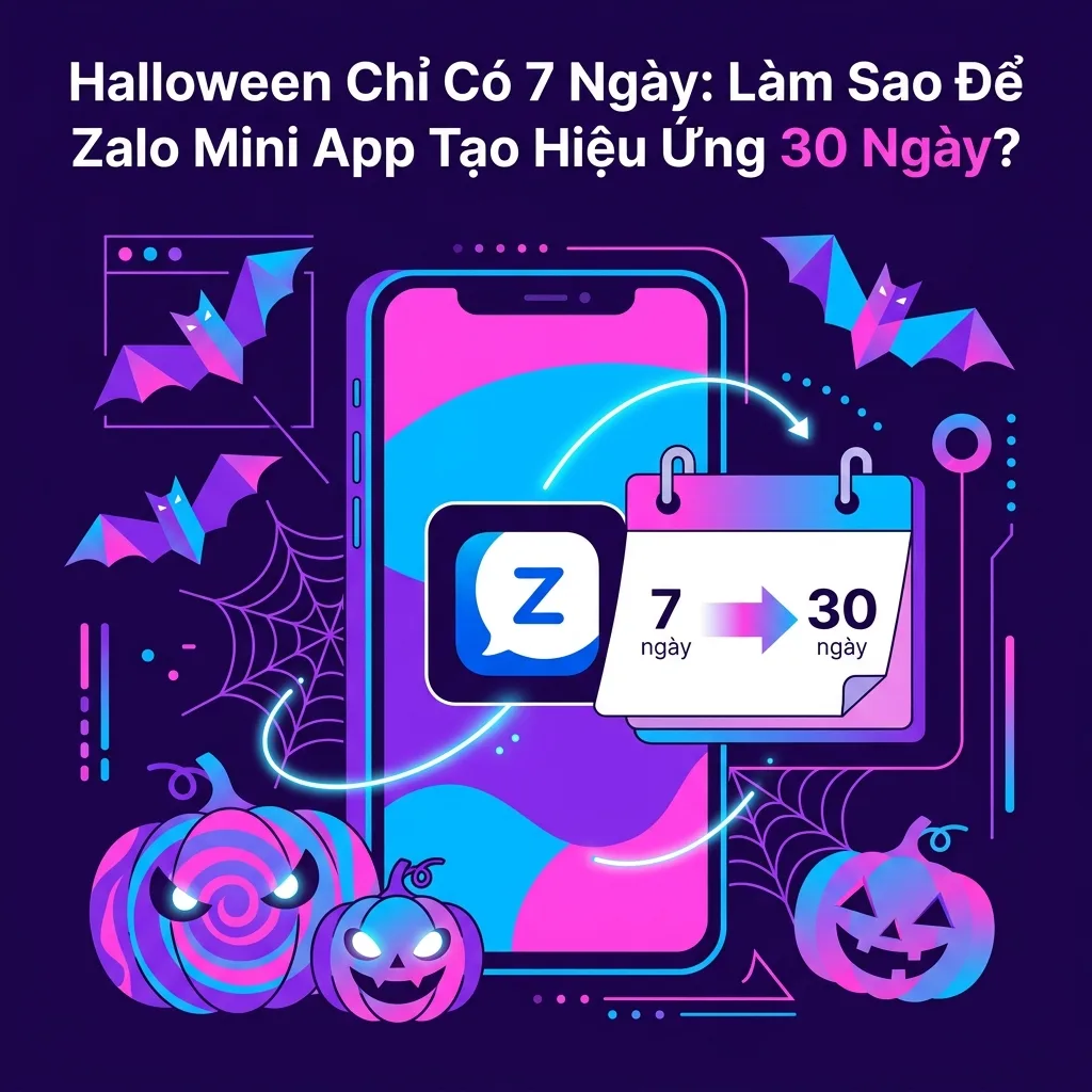 Halloween Chỉ Có 7 Ngày: Làm Sao Để Zalo Mini App Tạo Hiệu Ứng 30 Ngày? photo