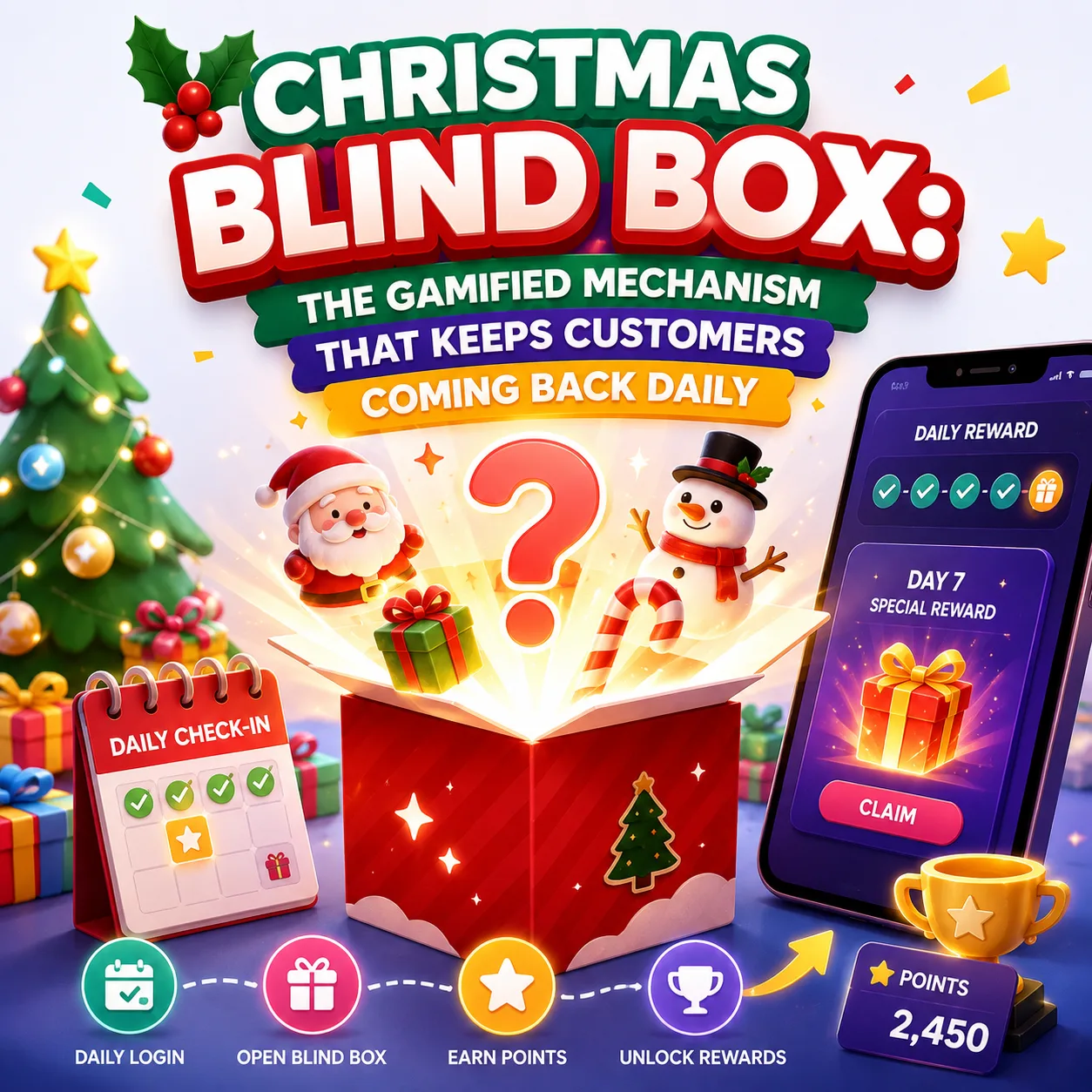 Blind Box Giáng Sinh: Cơ Chế Game Khiến Khách Hàng Quay Lại Mỗi Ngày photo
